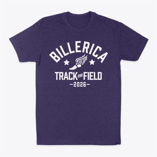 Billerica Memorial High School Track and Field Classic Dad T-Shirt