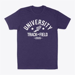 University Public School Track and Field Classic Dad T-Shirt