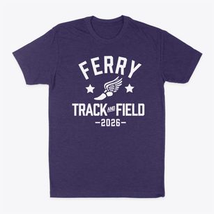 Ferry Elementary School Track and Field Classic Dad T-Shirt