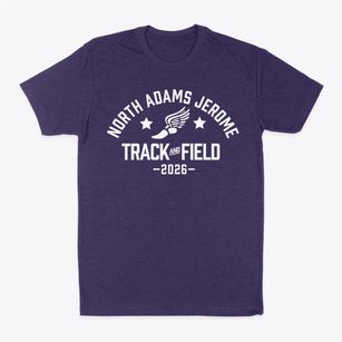 North Adams Jerome Elementary School Track and Field Classic Dad T-Shirt