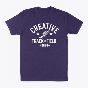 Creative Montessori Center Track and Field Classic Dad T-Shirt