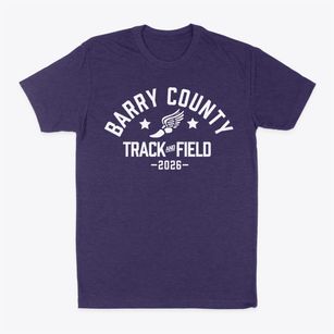 Barry County Christian School Track and Field Classic Dad T-Shirt