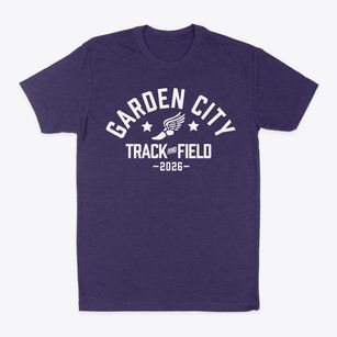 Garden City High School Track and Field Classic Dad T-Shirt