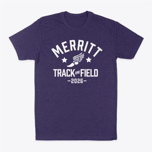 Merritt Alternative School Track and Field Classic Dad T-Shirt