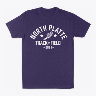 North Platte High School Track and Field Classic Dad T-Shirt