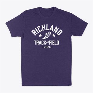 Richland Elementary School Track and Field Classic Dad T-Shirt