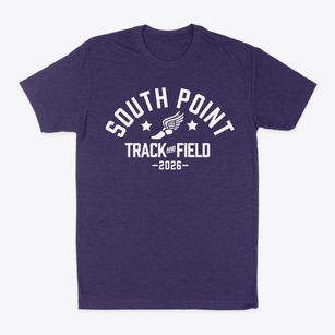 South Point Elementary School Track and Field Classic Dad T-Shirt