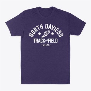 North Daviess High School Track and Field Classic Dad T-Shirt