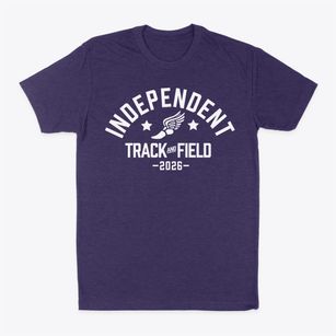 Independent Elementary School Track and Field Classic Dad T-Shirt