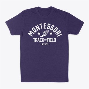 Montessori Learning Center Track and Field Classic Dad T-Shirt