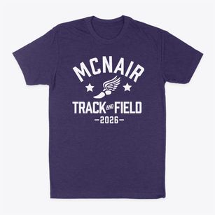 Ronald E. Mcnair High School Track and Field Classic Dad T-Shirt