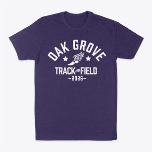 Oak Grove Classical Academy Track and Field Classic Dad T-Shirt