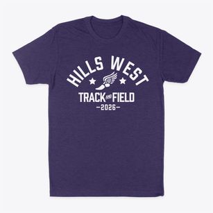 Half Hollow Hills West High School Track and Field Classic Dad T-Shirt