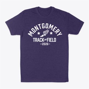 Montgomery Elementary School Track and Field Classic Dad T-Shirt