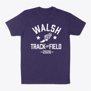 Archbishop Walsh High School Track and Field Classic Dad T-Shirt