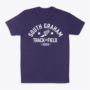 South Graham Elementary School Track and Field Classic Dad T-Shirt