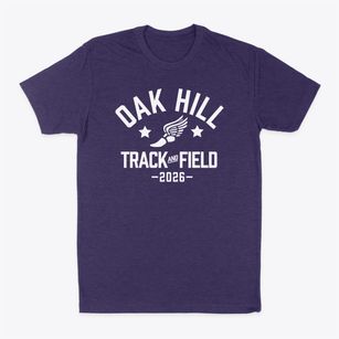 Oak Hill Elementary School Track and Field Classic Dad T-Shirt