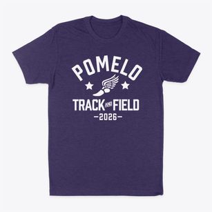 Pomelo Elementary School Track and Field Classic Dad T-Shirt
