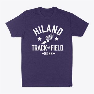 Hiland High School Track and Field Classic Dad T-Shirt