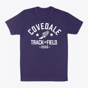 Covedale Elementary School Track and Field Classic Dad T-Shirt