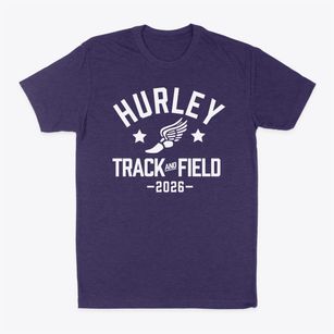 Hurley Elementary School Track and Field Classic Dad T-Shirt