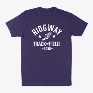Ridgway Area High School Track and Field Classic Dad T-Shirt