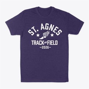 St. Agnes School Track and Field Classic Dad T-Shirt