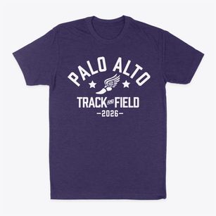 Palo Alto Elementary School Track and Field Classic Dad T-Shirt