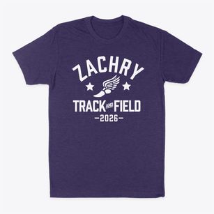 Zachry Middle School Track and Field Classic Dad T-Shirt