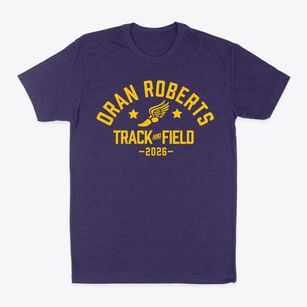 Oran Roberts Elementary School Track and Field Classic Dad T-Shirt