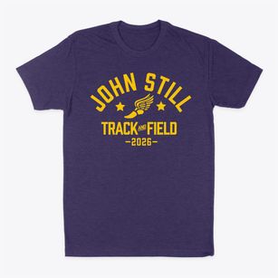John Still K-8 Track and Field Classic Dad T-Shirt