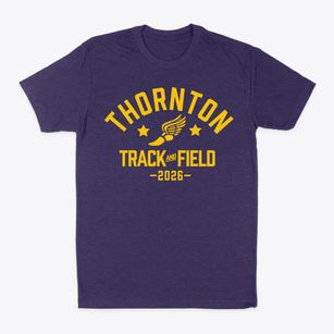 Thornton Friends School Upper School Track and Field Classic Dad T-Shirt