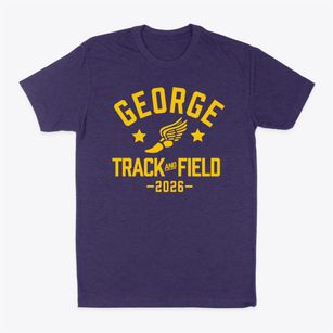 George Washington Charter School Track and Field Classic Dad T-Shirt
