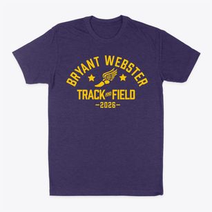 Bryant Webster Elementary School Track and Field Classic Dad T-Shirt
