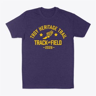 Troy Heritage Trail Elementary School Track and Field Classic Dad T-Shirt