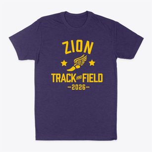 Zion Lutheran School Track and Field Classic Dad T-Shirt