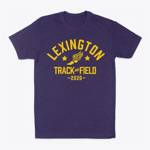 Lexington High School Track and Field Classic Dad T-Shirt