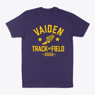Vaiden High School Track and Field Classic Dad T-Shirt