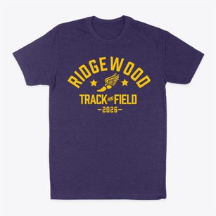 Ridgewood High School Track and Field Classic Dad T-Shirt