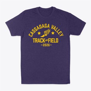 Cassadaga Valley Central School Track and Field Classic Dad T-Shirt