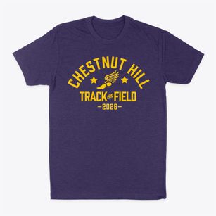 Chestnut Hill Middle School Track and Field Classic Dad T-Shirt