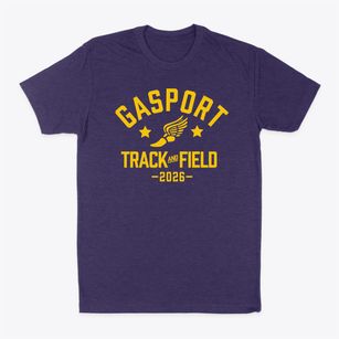 Gasport Elementary School Track and Field Classic Dad T-Shirt