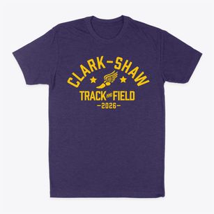Clark-shaw Magnet School Track and Field Classic Dad T-Shirt