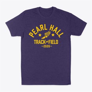 Pearl Hall School Track and Field Classic Dad T-Shirt