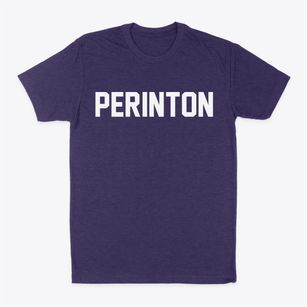 Perinton New York Classic Block Classic Dad T-Shirt
