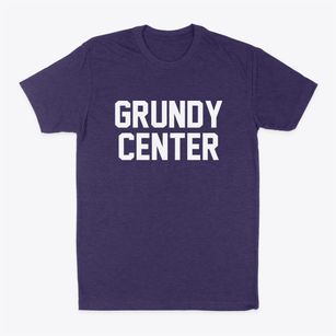 Grundy Center Iowa Classic Block Classic Dad T-Shirt