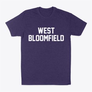 West Bloomfield New York Classic Block Classic Dad T-Shirt