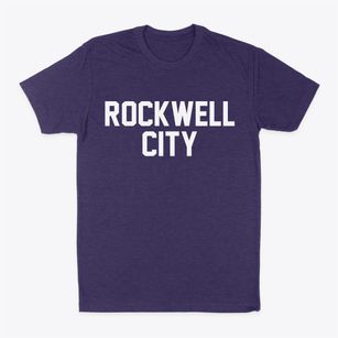 Rockwell City Iowa Classic Block Classic Dad T-Shirt