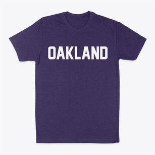 Oakland Iowa Classic Block Classic Dad T-Shirt