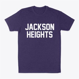 Jackson Heights North Carolina Classic Block Classic Dad T-Shirt